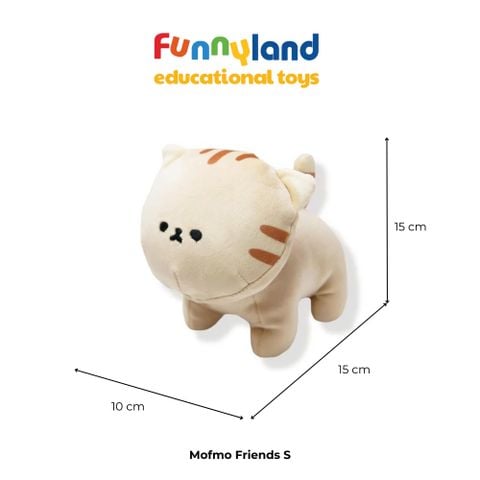 Gấu bông Nhật Bản Mofmo Friends - Chú Mèo American Short Hair