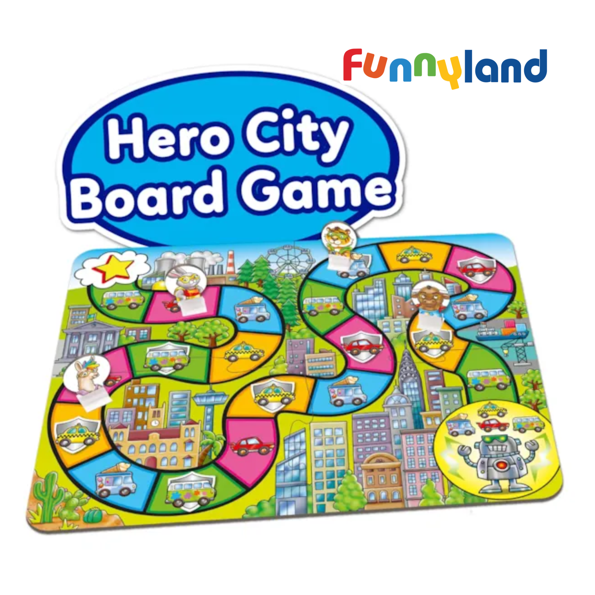  Đồ chơi trí tuệ OrchardToys Times Tables Heroes - Anh Hùng Bảng Cửu Chương 