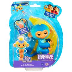 Bạn khỉ xanh dương Leo Fingerlings 2.0 Wowwee