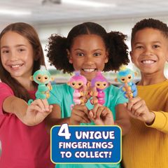 Bạn khỉ xanh dương Leo Fingerlings 2.0 Wowwee