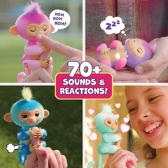 Bạn khỉ xanh lá Ava Fingerlings 2.0 Wowwee