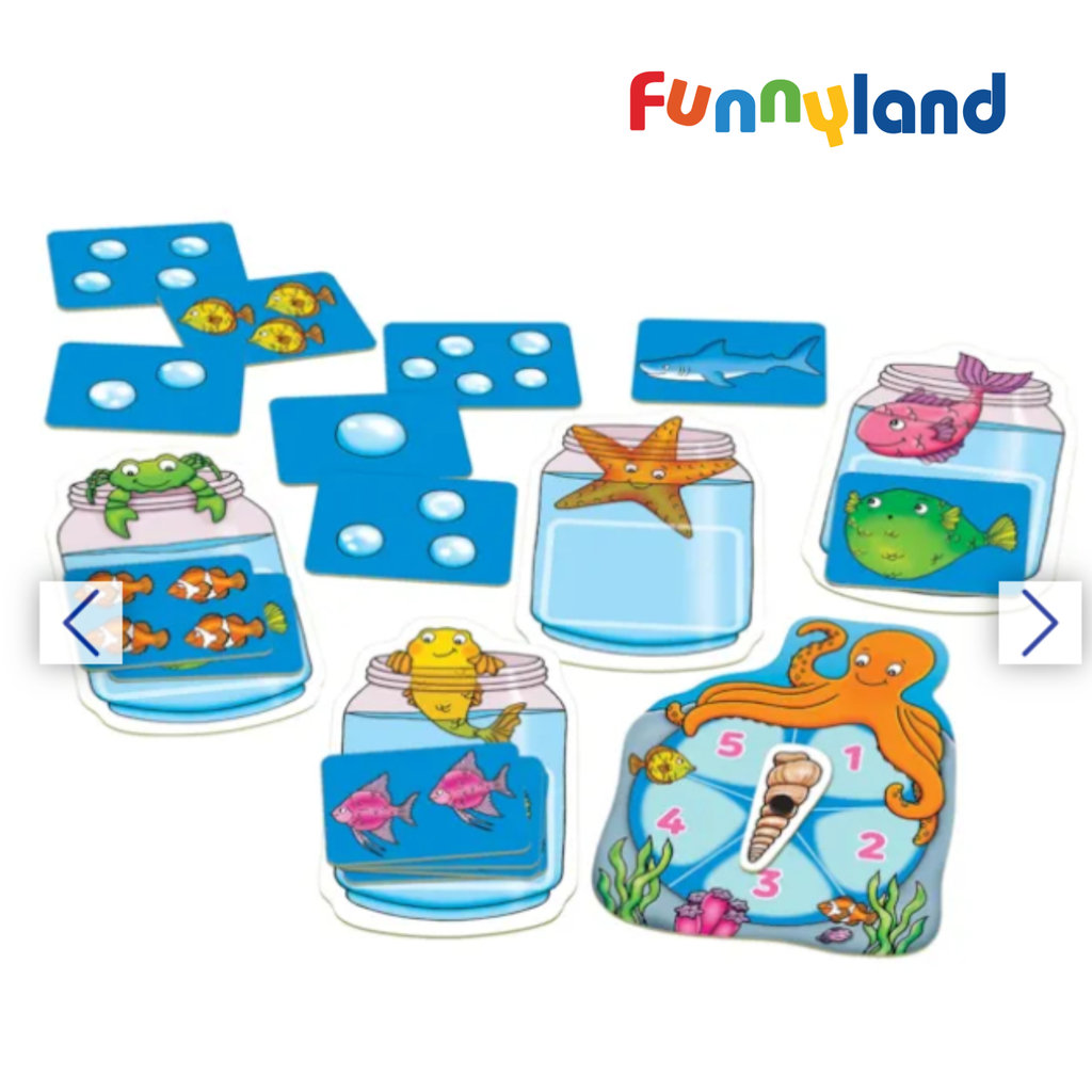 Đồ chơi trí tuệ OrchardToys Catch and Count - Bắt Và Đếm Cá