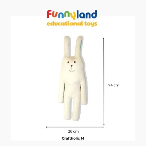 Gấu bông Nhật Bản Craftholic - Bé thỏ RAB (My Style Craft)