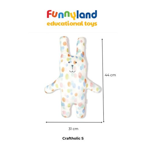 Gấu bông Nhật Bản Craftholic - Bé thỏ RAB (Suisai Craft)