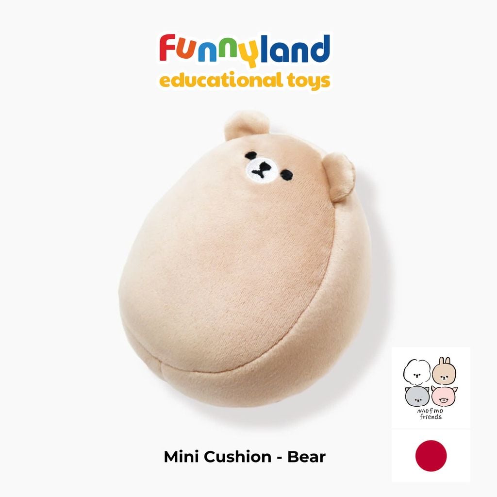 Gối mini MofmoFriends Mini Cushion - Bear