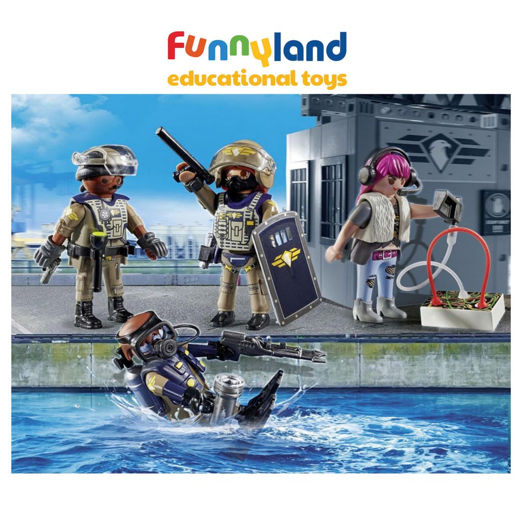Đồ chơi mô hình Playmobil: Biệt đội cơ động - Nhân vật