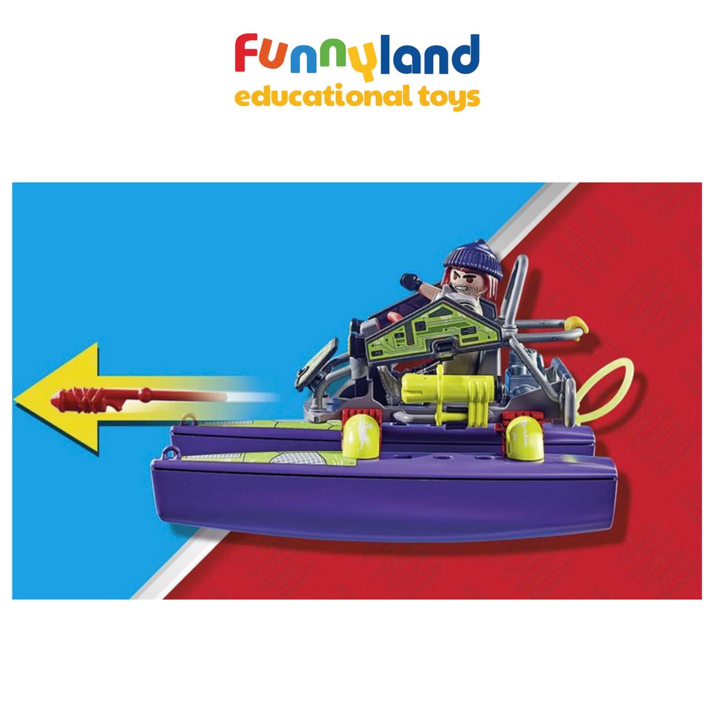 Đồ chơi mô hình Playmobil: Biệt đội cơ động - Xe địa hình 4 bánh