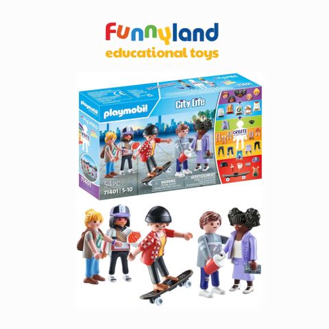 Đồ chơi mô hình Playmobil Bộ nhân vật: Biểu diễn thời trang