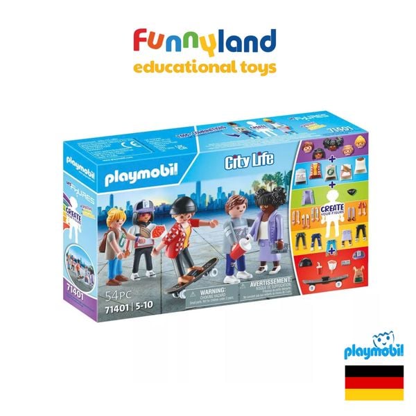 Đồ chơi mô hình Playmobil: Bộ nhân vật: Biểu diễn thời trang