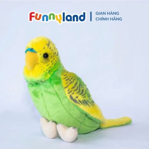 Đồ chơi thú nhồi bông Be My Vẹt Yến Phụng Xanh Lá