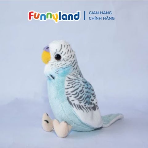 Đồ chơi thú nhồi bông Be My Vẹt Yến Phụng Xanh Da Trời