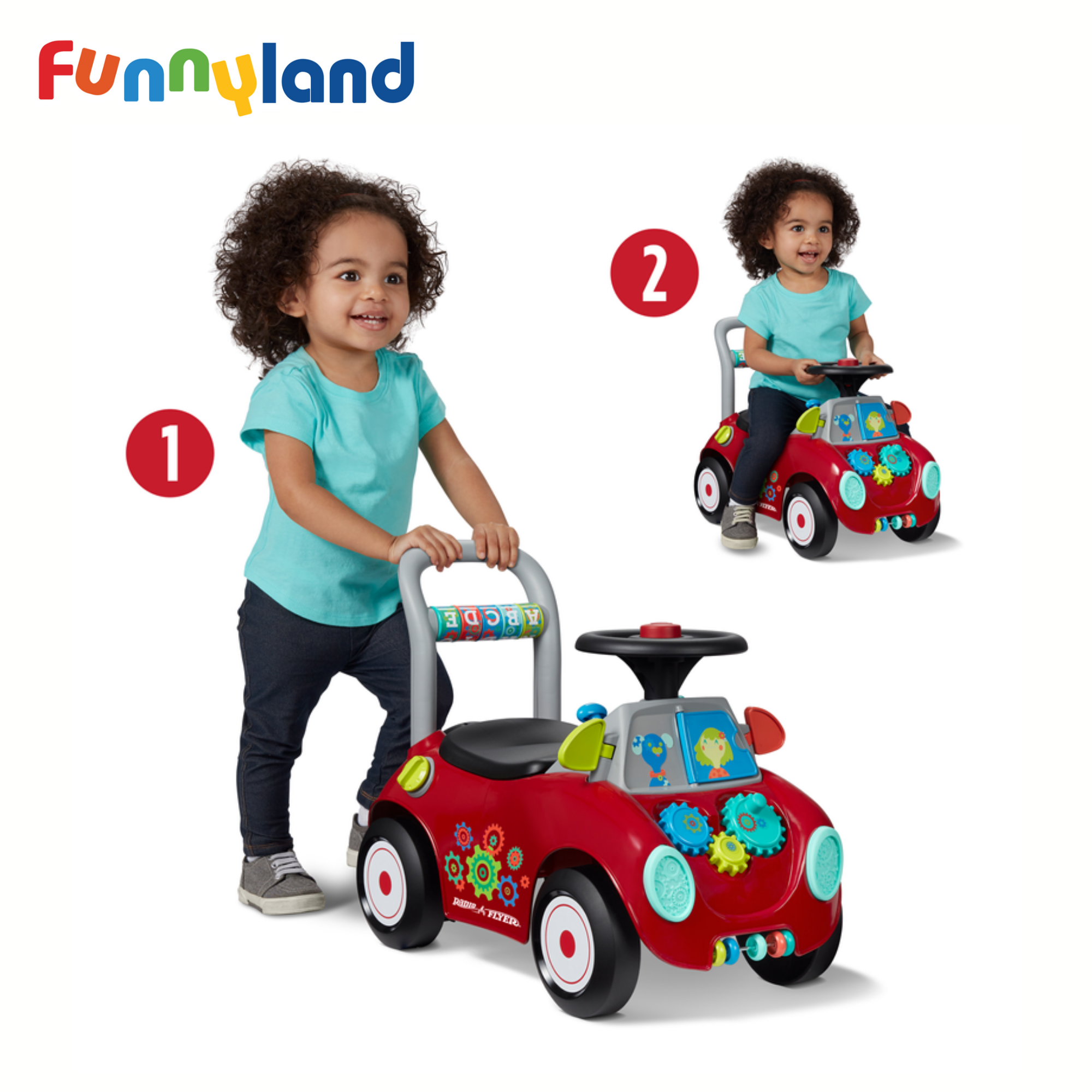 Xe Chòi Chân Đa Năng Radio Flyer Busy Buggy