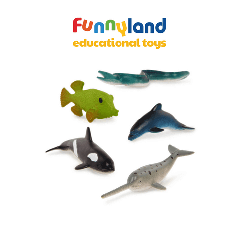 Đồ chơi mô hình động vật Terra - Cá Voi & các Sinh Vật Biển