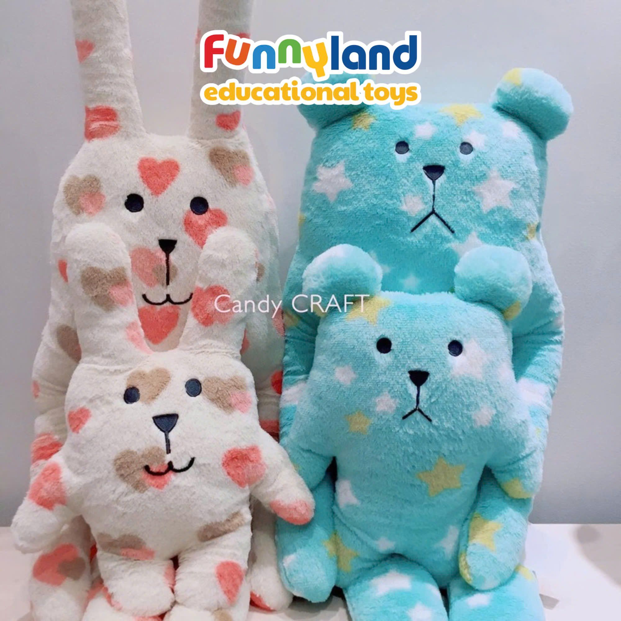  Gấu bông Nhật Bản Craftholic - Bé thỏ RAB (Candy Craft) 