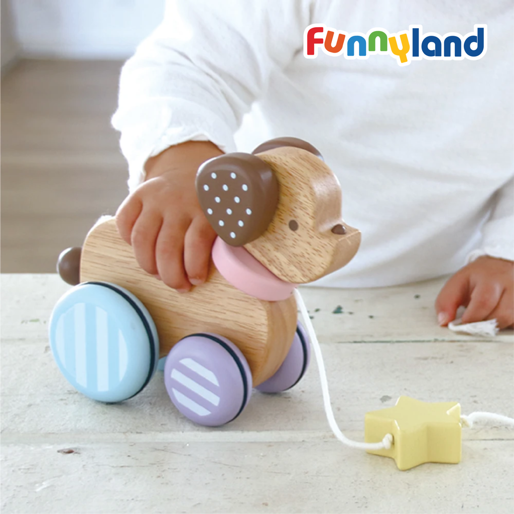 Đồ Chơi Chú Chó Gỗ - Candy Puppy Geni