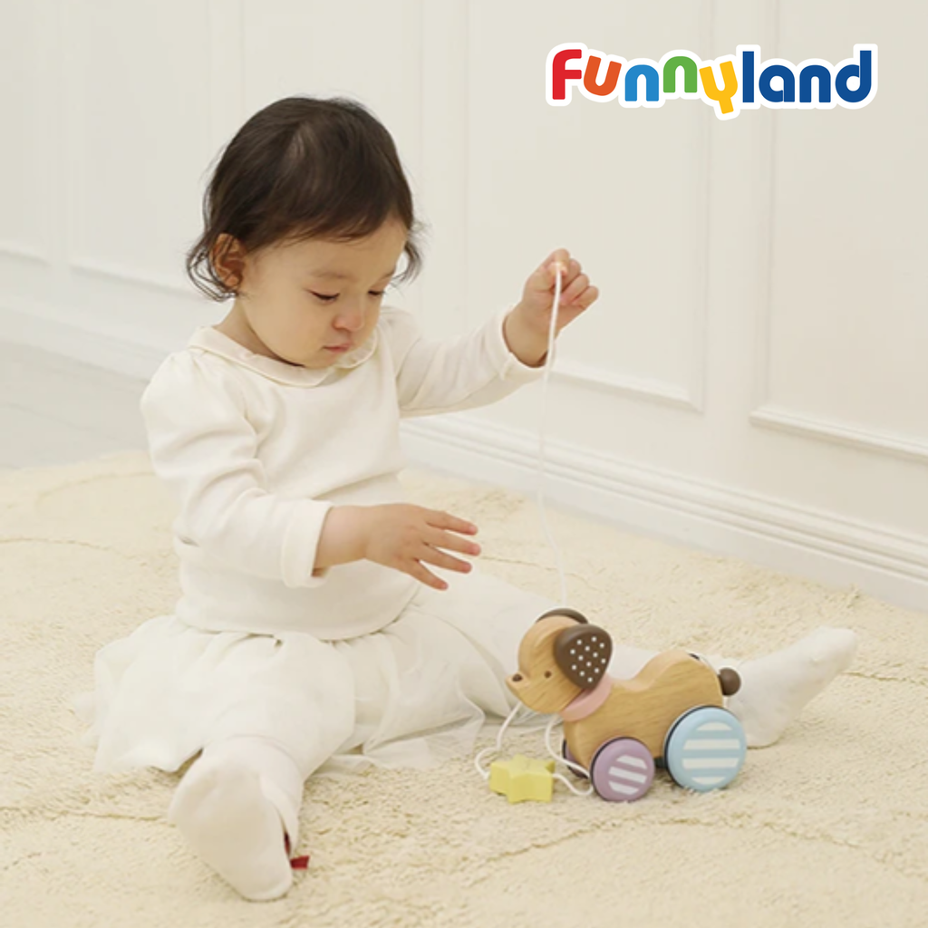 Đồ Chơi Chú Chó Gỗ - Candy Puppy Geni