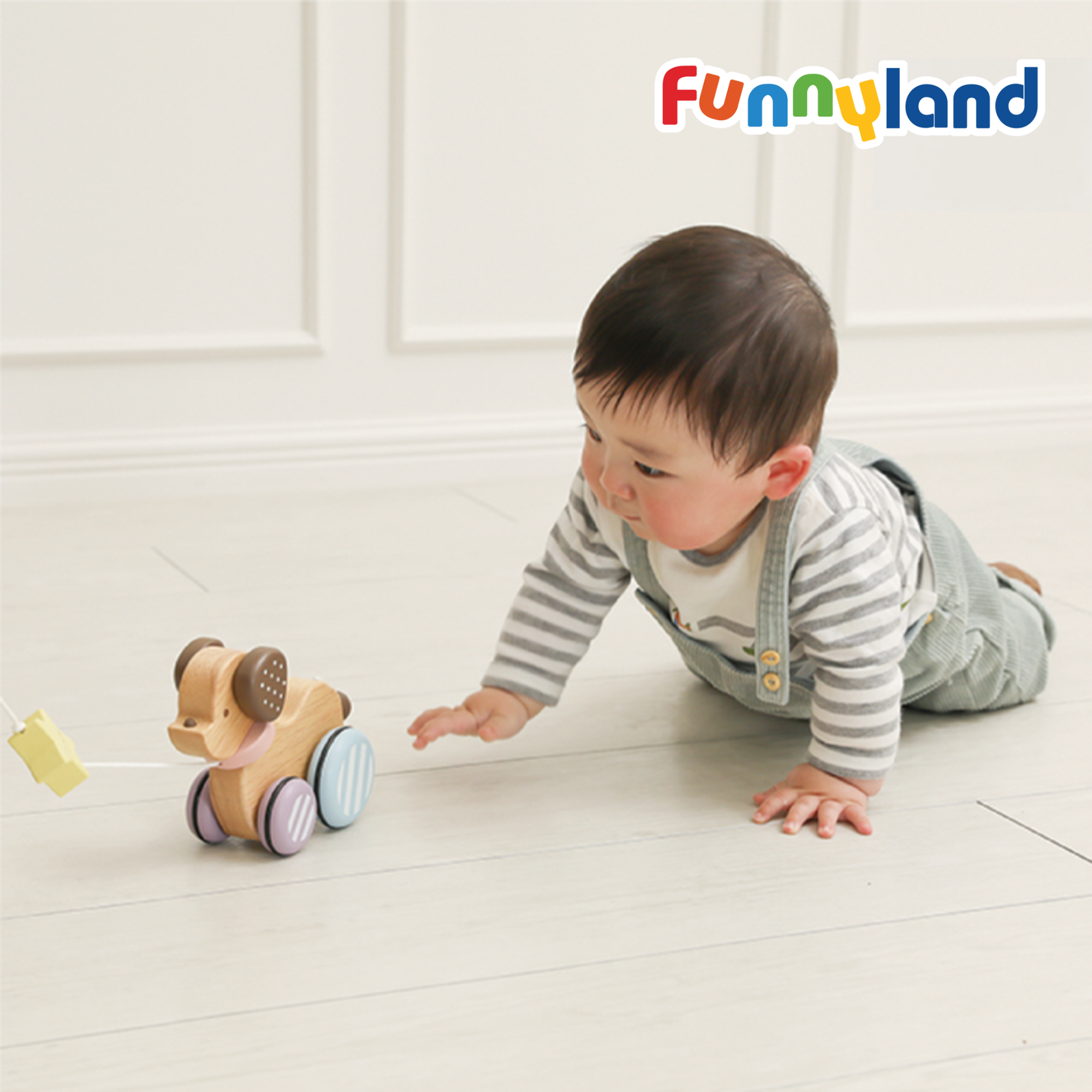  Đồ Chơi Chú Chó Gỗ - Candy Puppy Geni 