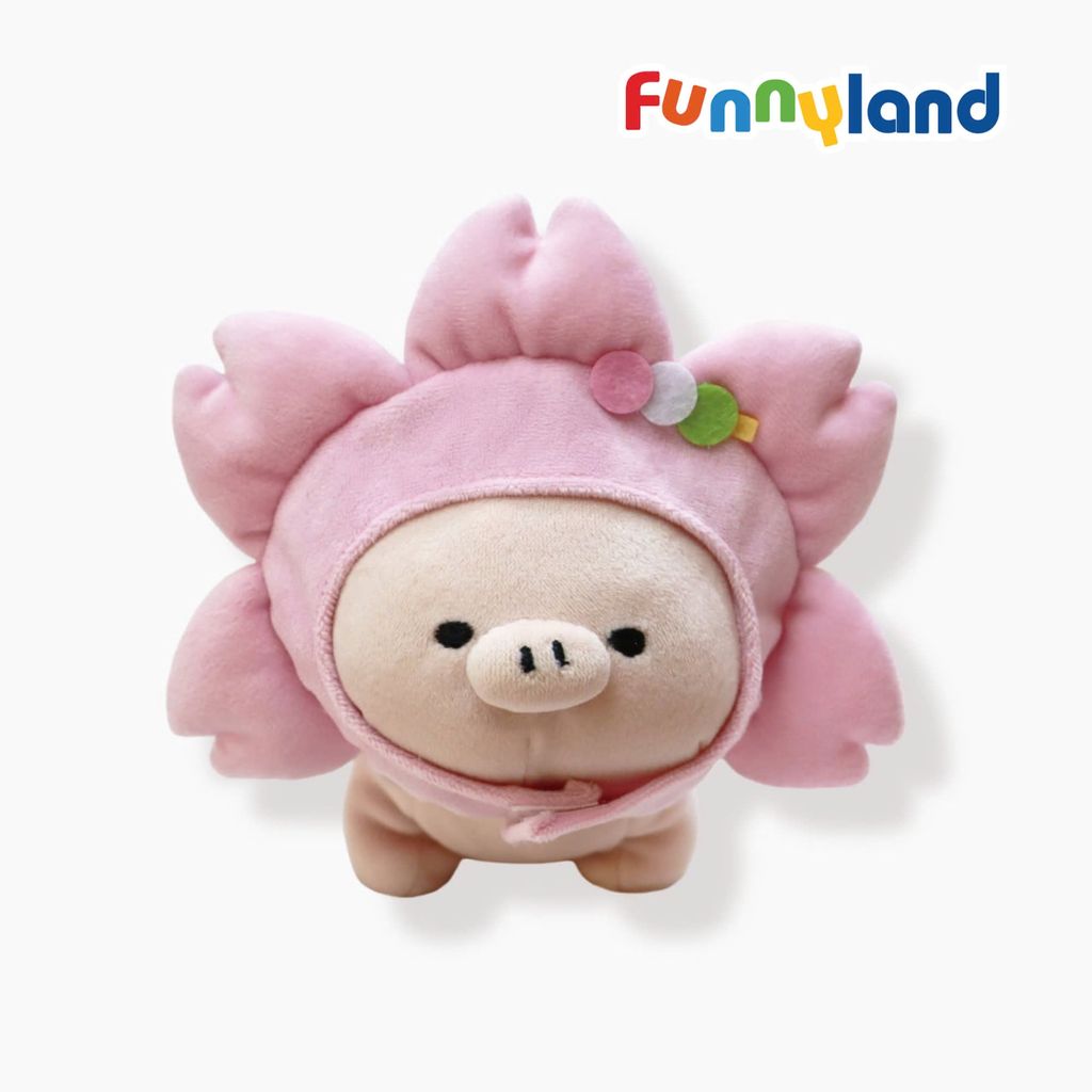 Phụ kiện Thú bông Nhật Bản MofmoFriends Cap - Sakura