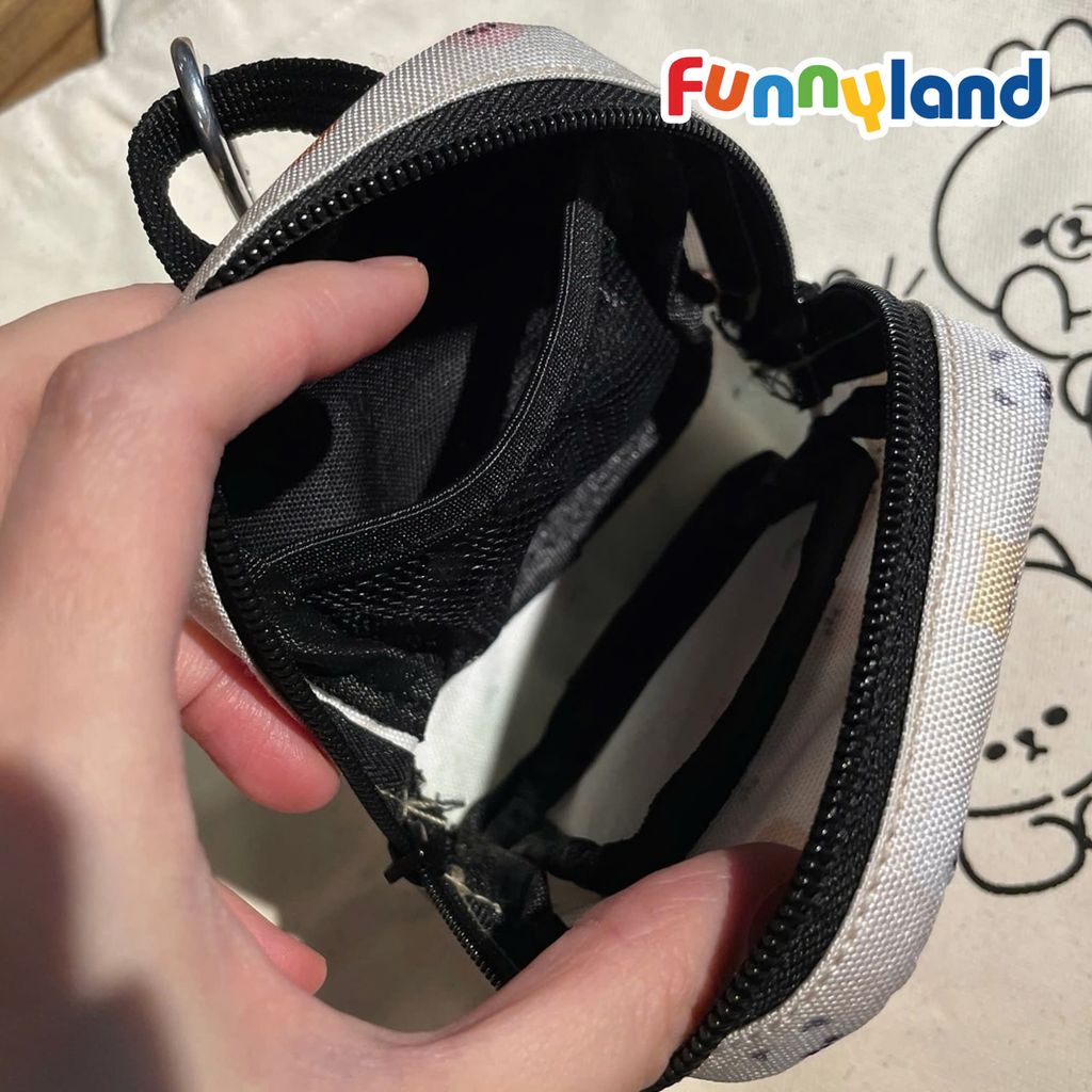 Phụ kiện MofmoFriends Mini Backpack with Carabiner Hook - Blue