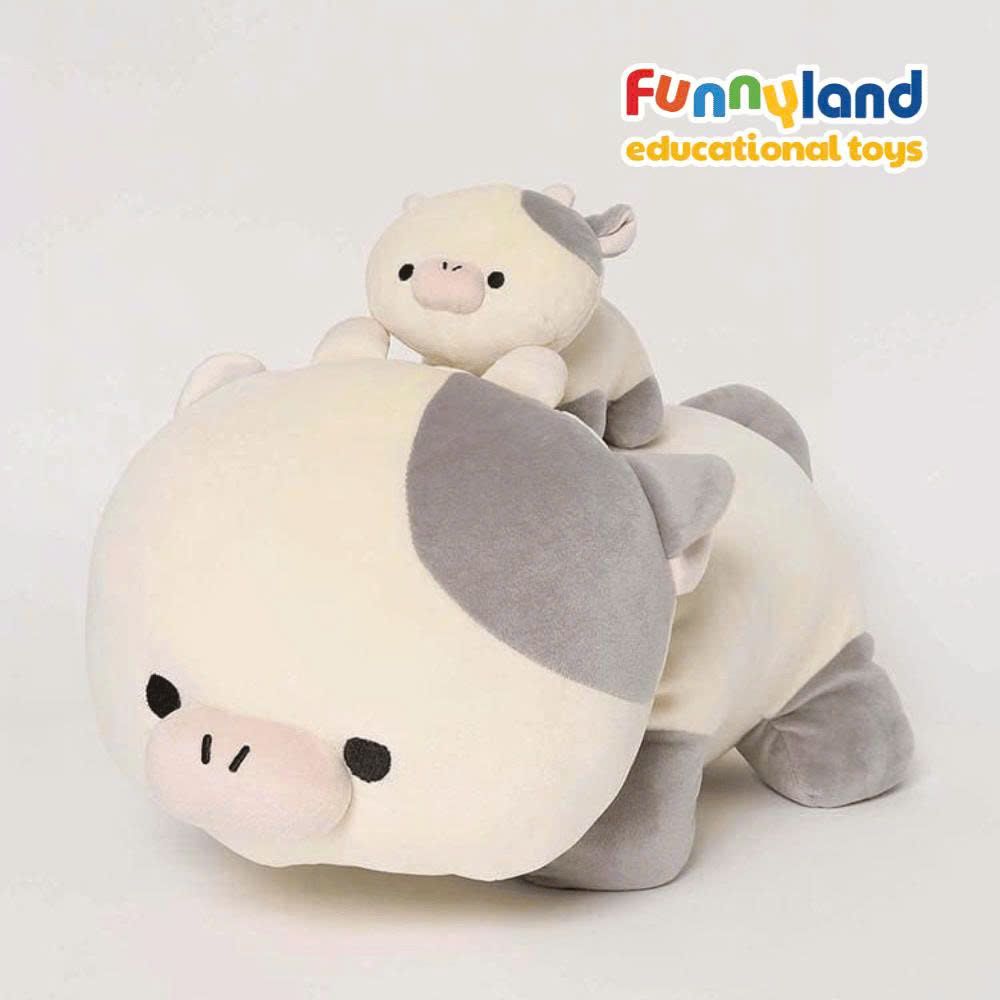 Gấu bông Nhật Bản MofmoFriends - Chú Bò Cow