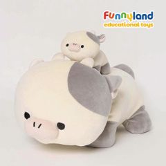 Gấu bông Nhật Bản MofmoFriends - Chú Bò Cow