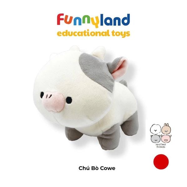 Gấu bông Nhật Bản MofmoFriends - Chú Bò Cow