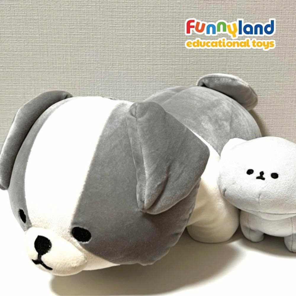 Gấu bông Nhật Bản MofmoFriends - Chú Chó Border Collie