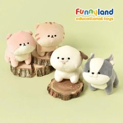 Gấu bông Nhật Bản MofmoFriends - Chú Chó French Bulldog