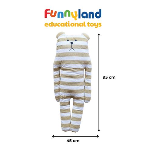 Gấu bông Nhật Bản Craftholic - Chú Gấu Beidge Border SLOTH