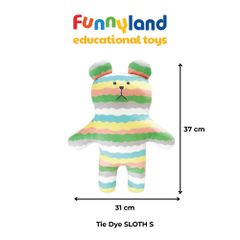 Gấu bông Nhật Bản Craftholic - Chú gấu Tie Dye SLOTH