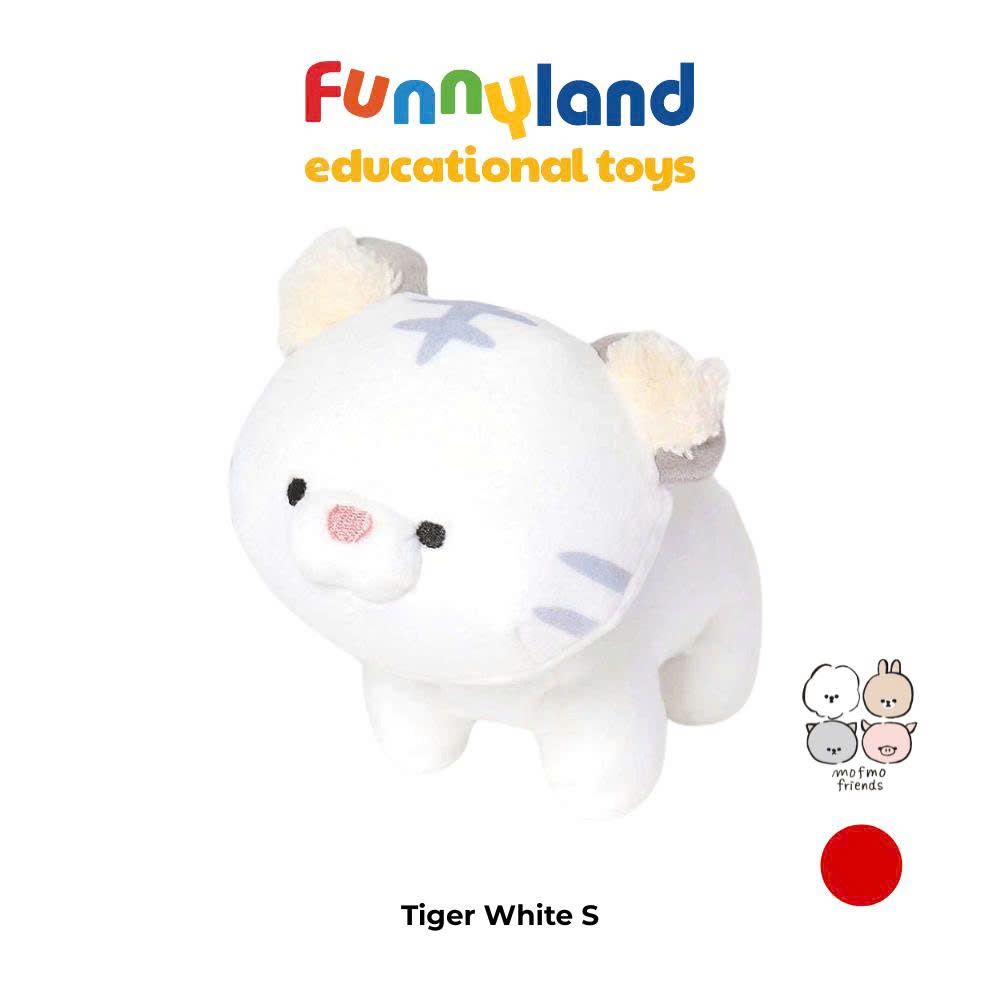 Thú bông MofmoFriends S - Tiger White