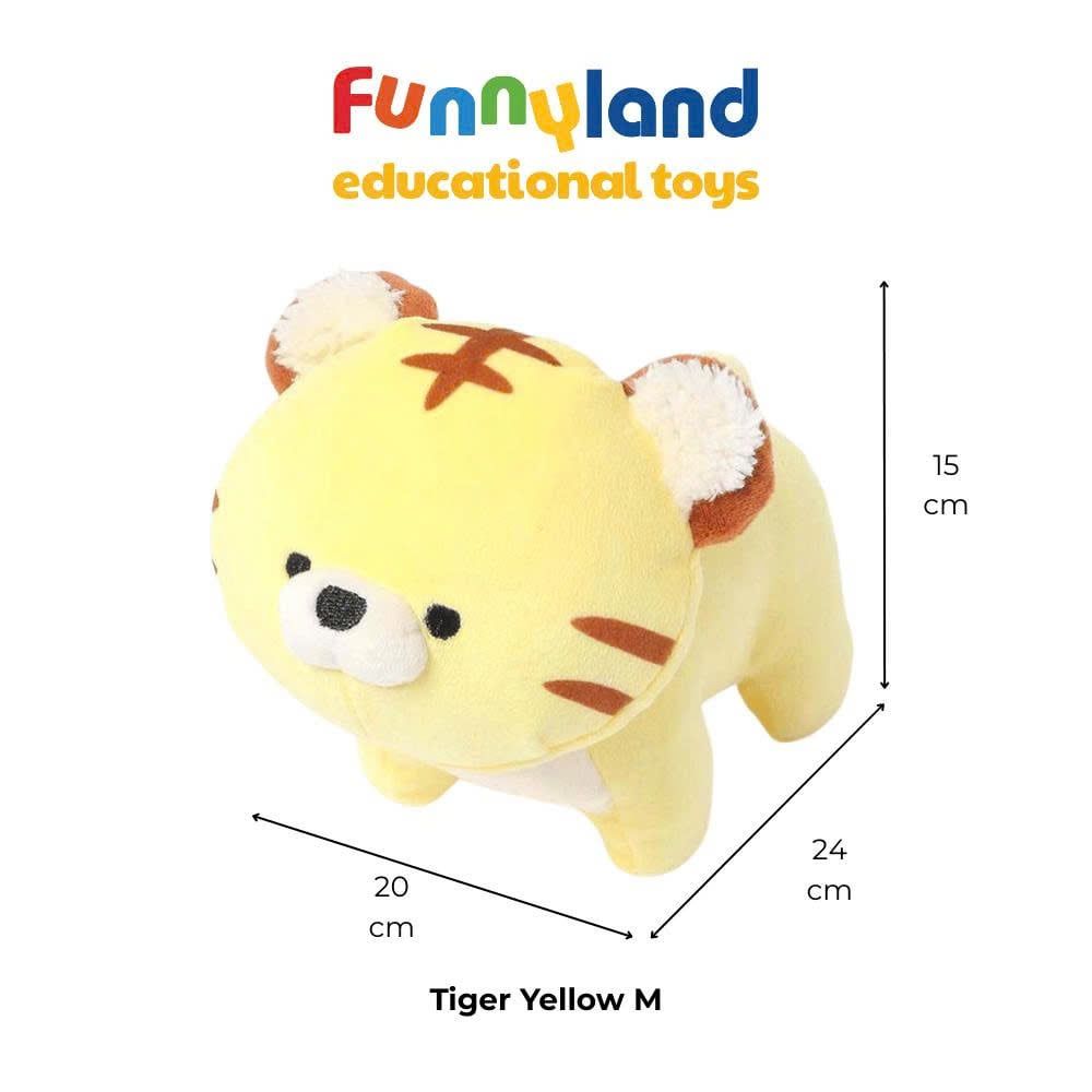 Gấu bông Nhật Bản MofmoFriends - Chú Hổ Tiger Yellow