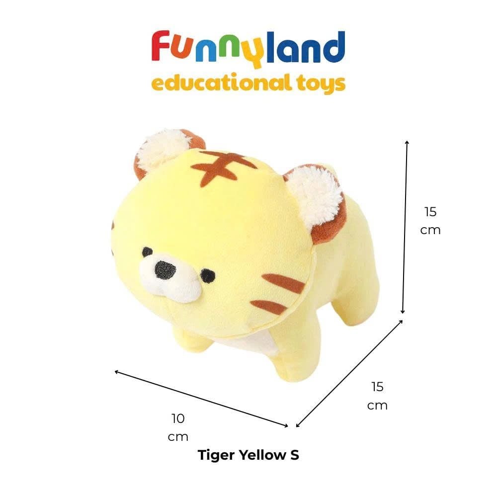 Gấu bông Nhật Bản MofmoFriends - Chú Hổ Tiger Yellow