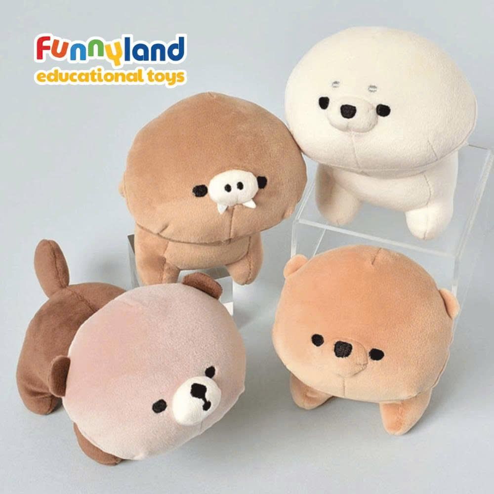 Gấu bông Nhật Bản Mofmo Friends - Chú Hải Cẩu Seal
