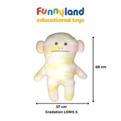 Gấu bông Nhật Bản Craftholic - Chú Khỉ Gradation LORIS