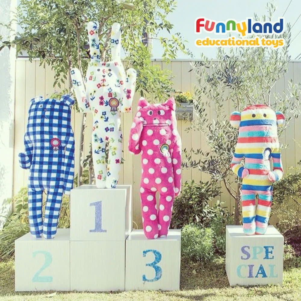  Gấu bông Nhật Bản Craftholic - Chú Khỉ Multi Border LORIS 