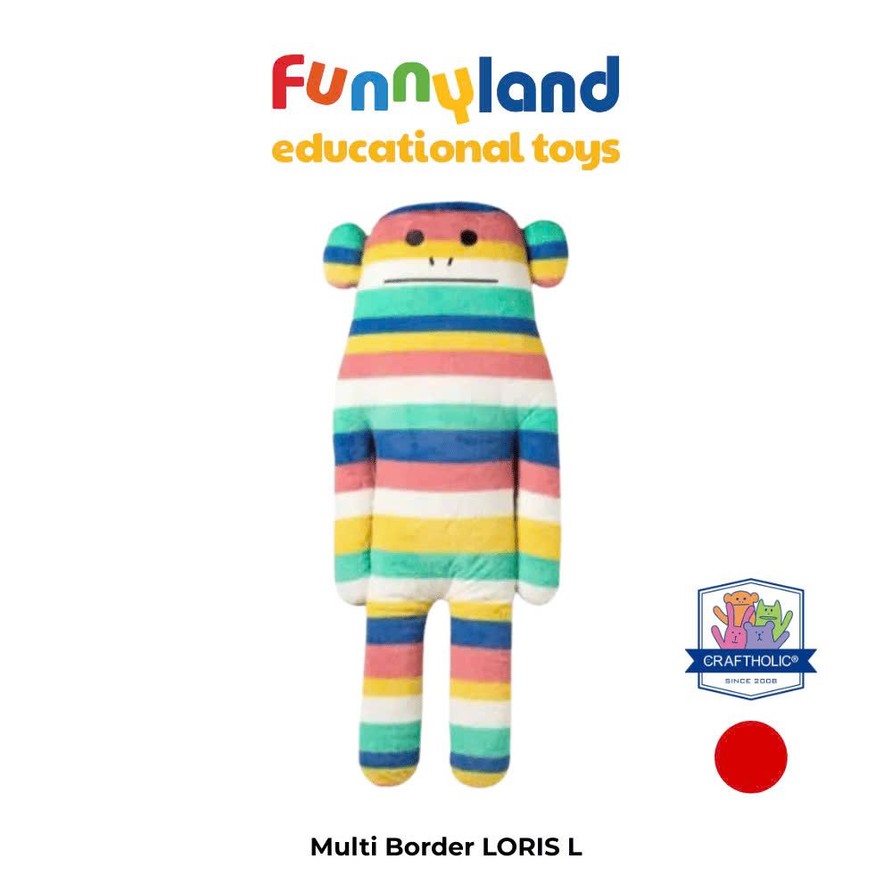 Thú bông Craftholic S - Multi Border LORIS