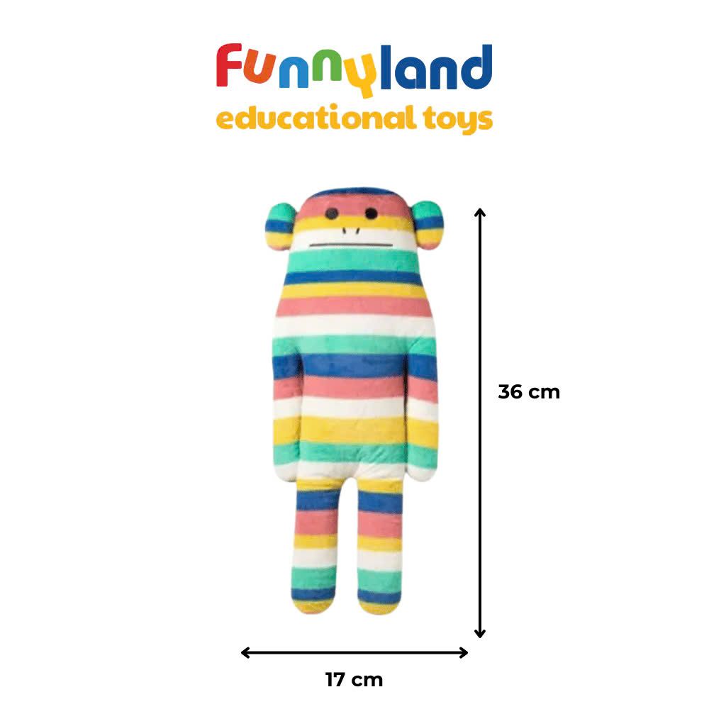  Gấu bông Nhật Bản Craftholic - Chú Khỉ Multi Border LORIS 