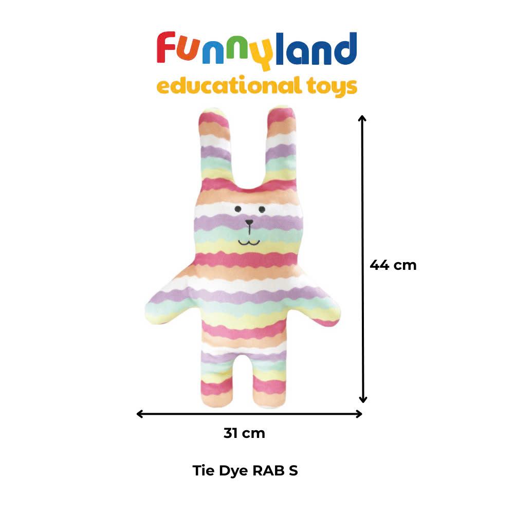  Gấu bông Nhật Bản Craftholic - Chú Thỏ Tie Dye RAB 