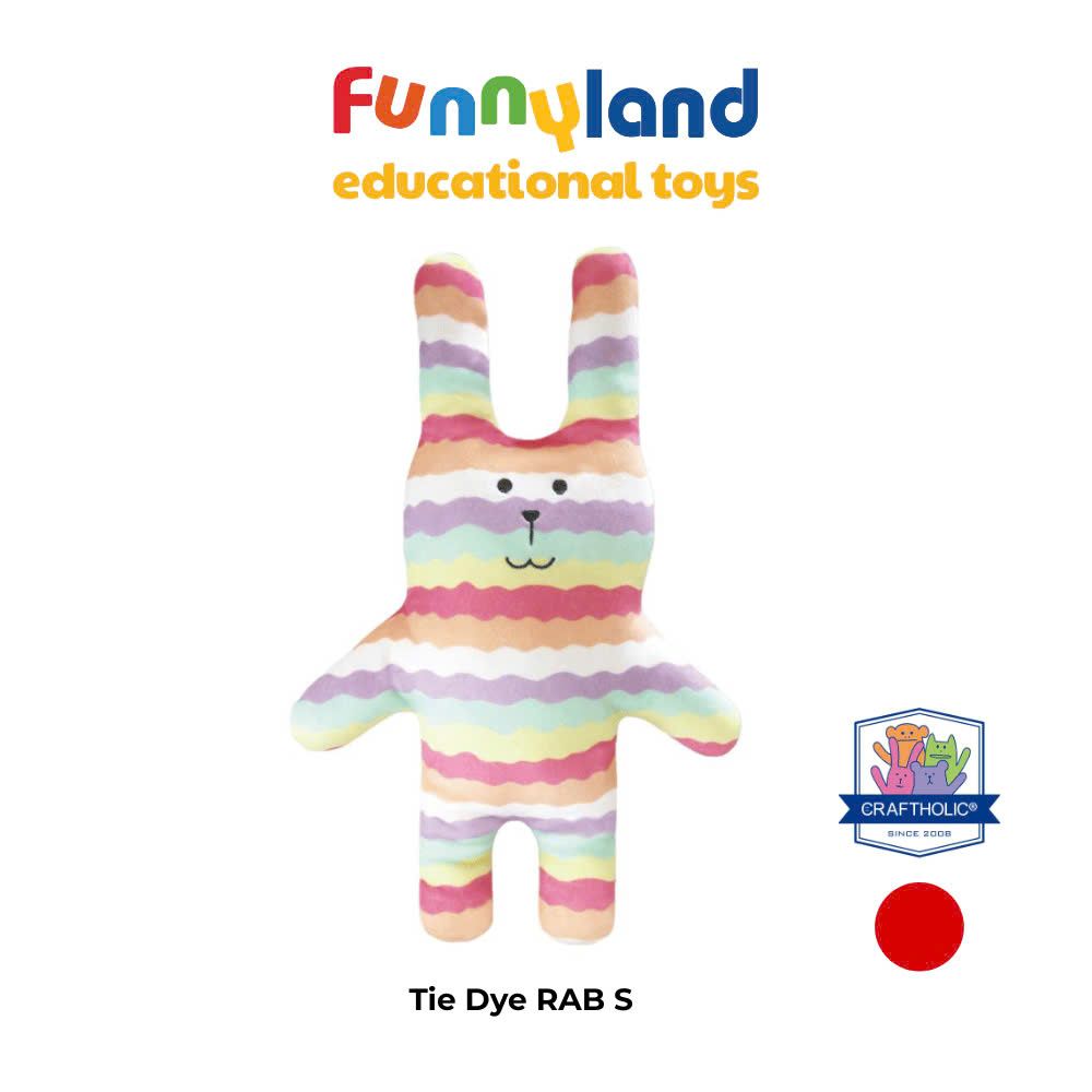  Gấu bông Nhật Bản Craftholic - Chú Thỏ Tie Dye RAB 