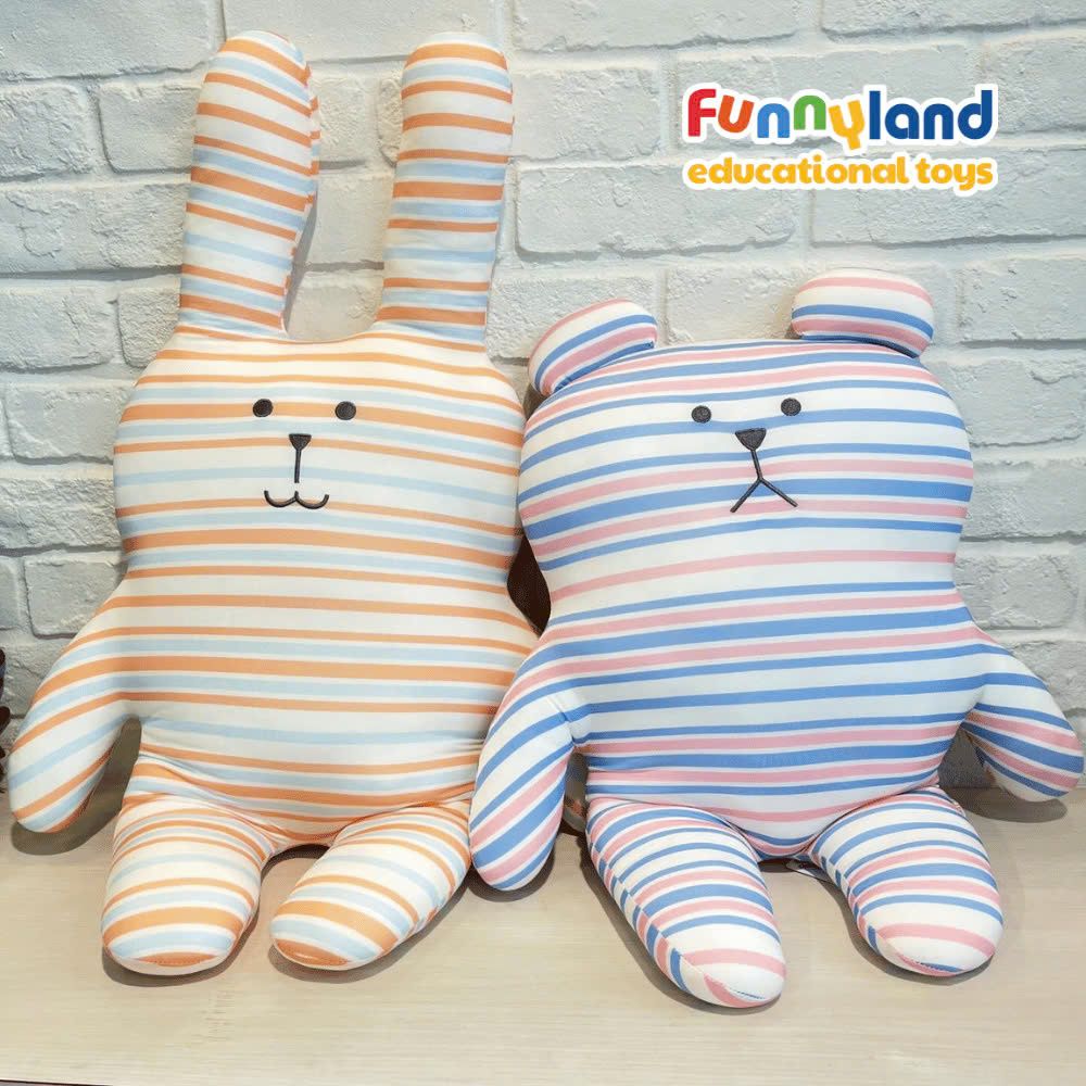 Gấu bông Nhật Bản Craftholic - Chú Thỏ Two Colors RAB