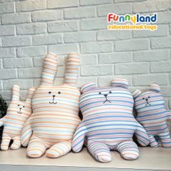 Gấu bông Nhật Bản Craftholic - Chú Thỏ Two Colors RAB