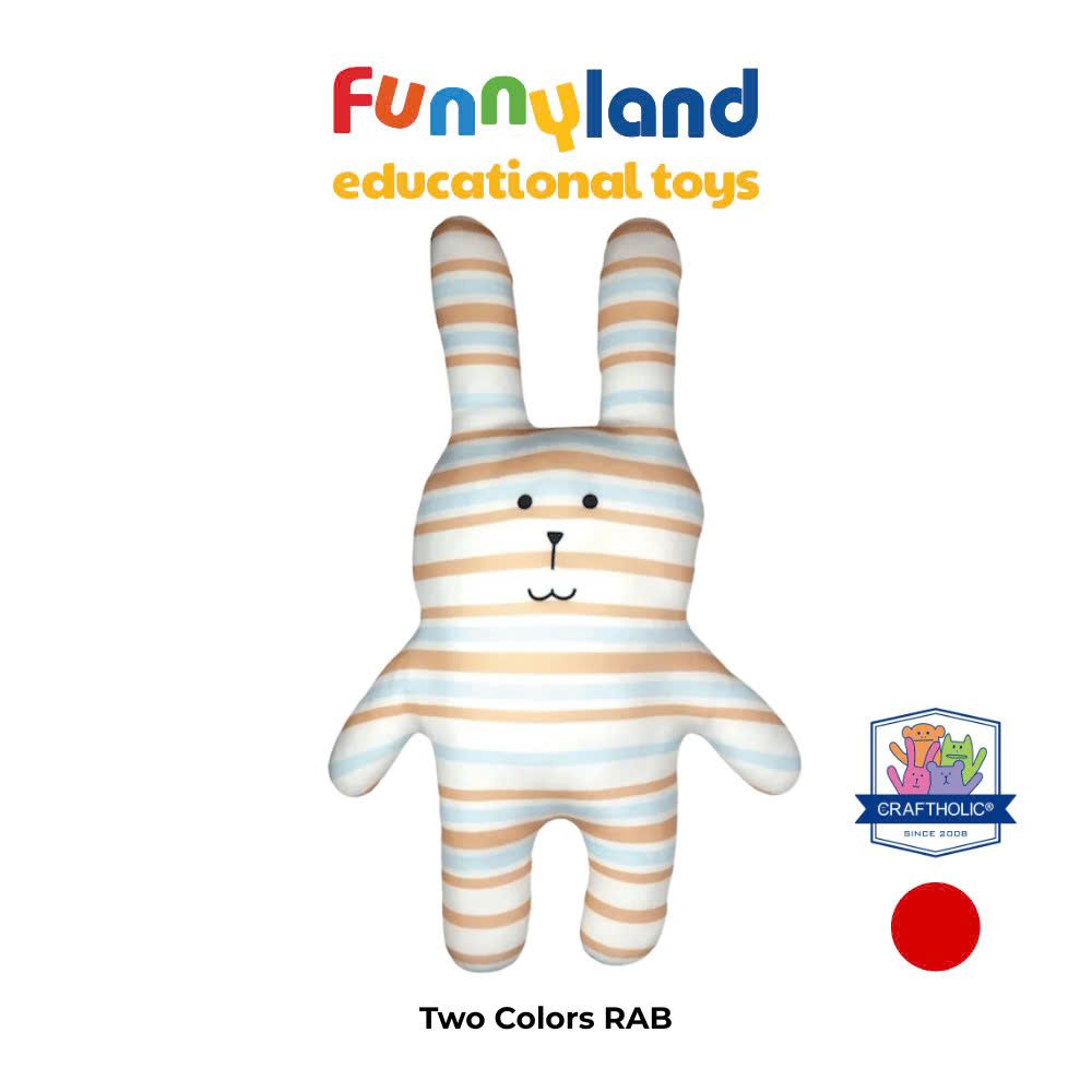 Gấu bông Nhật Bản Craftholic - Chú Thỏ Two Colors RAB