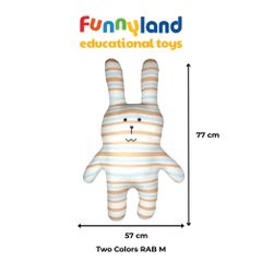 Gấu bông Nhật Bản Craftholic - Chú Thỏ Two Colors RAB