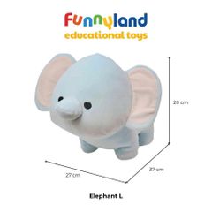 Gấu bông Nhật Bản MofmoFriends - Chú Voi Elephant