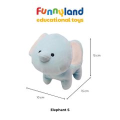 Gấu bông Nhật Bản MofmoFriends - Chú Voi Elephant