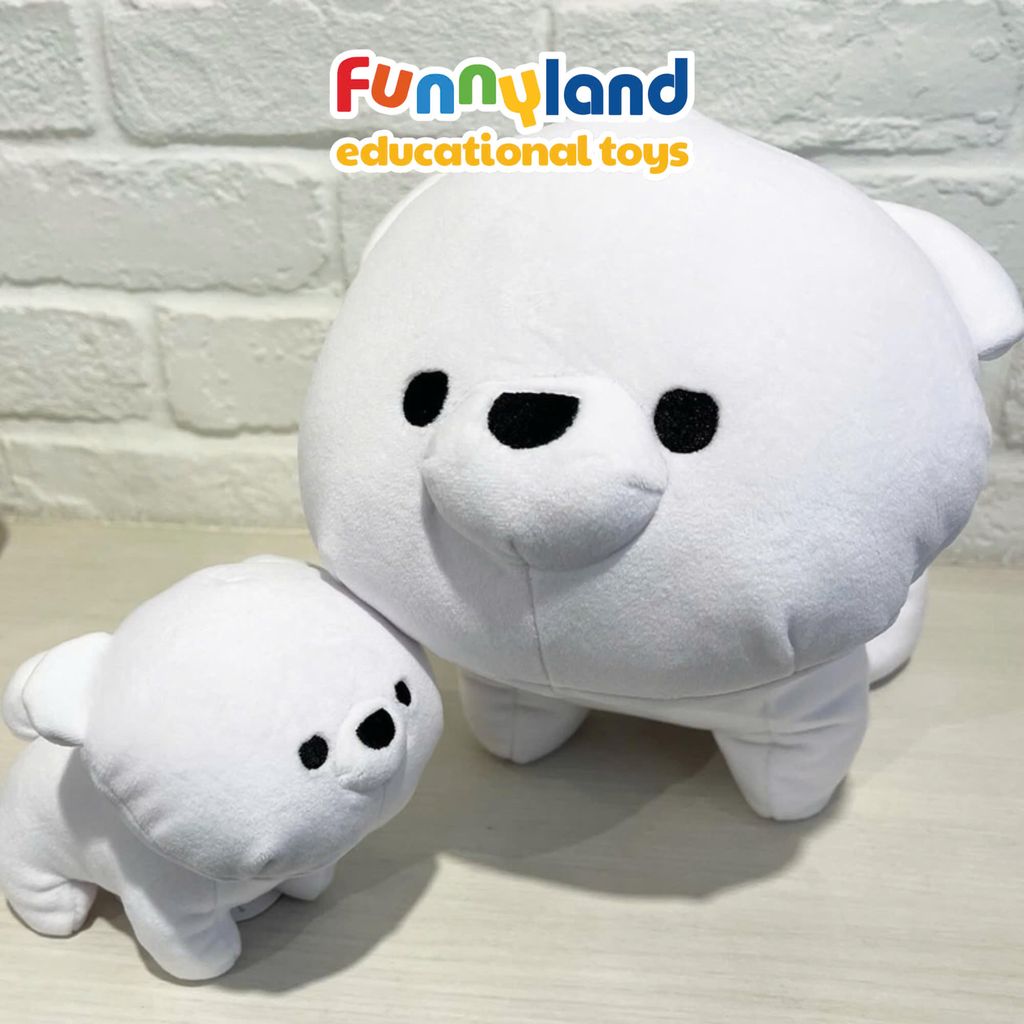 Thú bông MofmoFriends M - Polar Bear