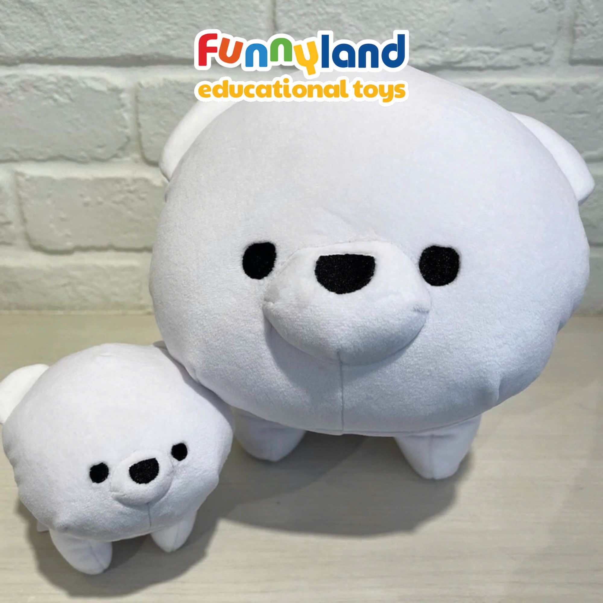  Gấu bông Nhật Bản Mofmo Friends - Chú Gấu Bắc Cực (Polar Bear) 