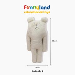 Gấu bông Nhật Bản Craftholic - Chú gấu SLOTH (Ohana)