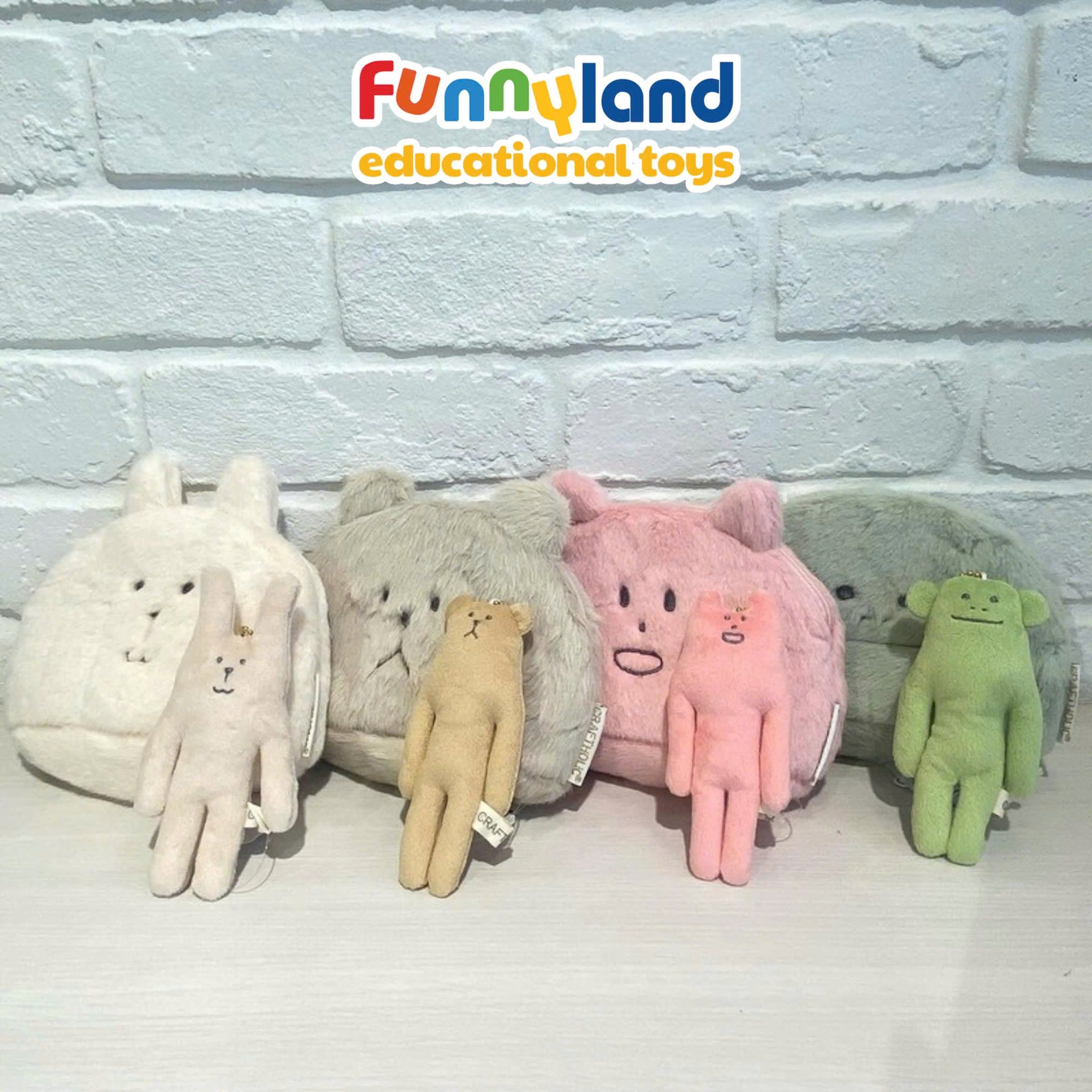 Gấu bông Nhật Bản Craftholic - Chú gấu SLOTH (Ohana)